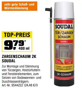 OBI Zargenschaum 2k soudal Angebot