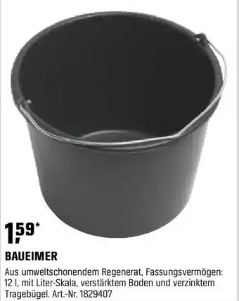 OBI Baueimer Angebot