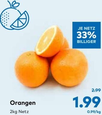 T&G Orangen 2kg Angebot