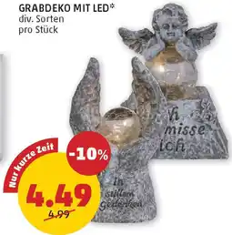 PENNY Grabdeko mit led Angebot