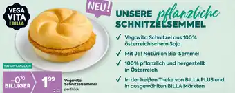 Billa Vegavita schnitzel Angebot