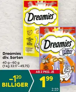 Billa Dreamies Angebot
