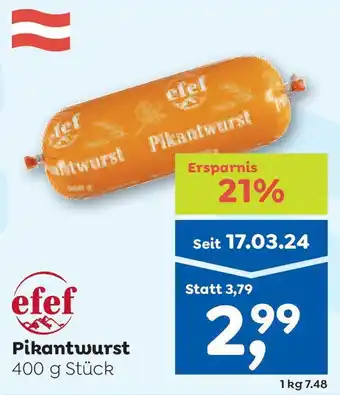 ADEG Pikantwurst Angebot
