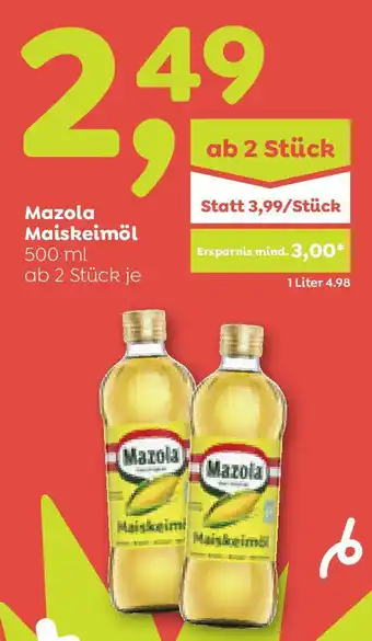 ADEG Mazola Maiskeimöl Angebot