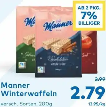 T&G Manner Winterwaffeln 200g Angebot