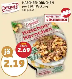 PENNY Haschee- Hörnchen Angebot