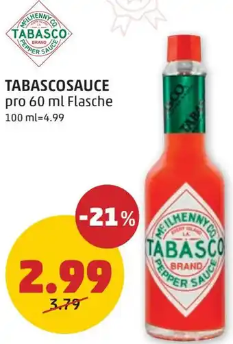 PENNY Tabascosauce Angebot