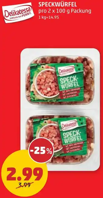 PENNY Speckwürfel Angebot