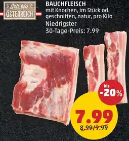 PENNY Bauchfleisch Angebot