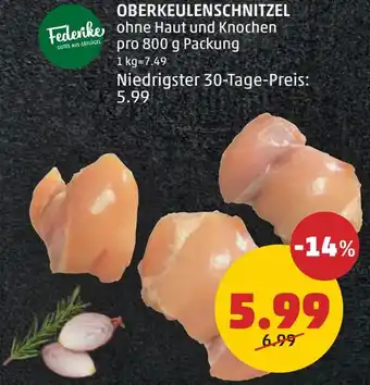 PENNY Oberkeulenschnitzel Angebot