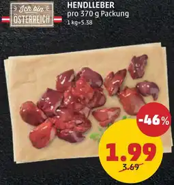 PENNY Hendlleber Angebot