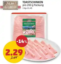 PENNY Toastschinken Angebot