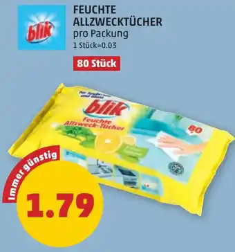 PENNY Feuchte allzwecktücher Angebot