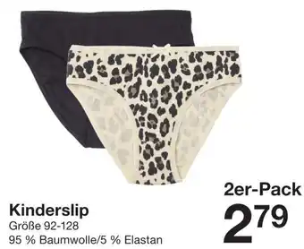 Zeeman Kinderslip Angebot