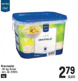 Metro Krautsalat Angebot