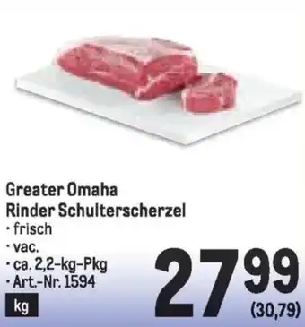 Metro Greater Omaha Rinder Schulterscherzel Angebot