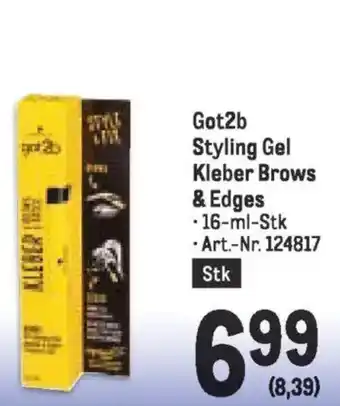 Metro Got2b Styling Gel Kleber Brows & Edges Angebot