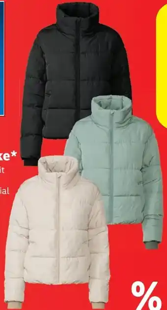 Lidl Damen Pufferjacke Angebot