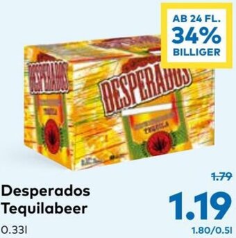 T&G Desperados Tequilabeer 0.33l Angebot