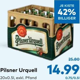 T&G Pilsner Urquell Angebot