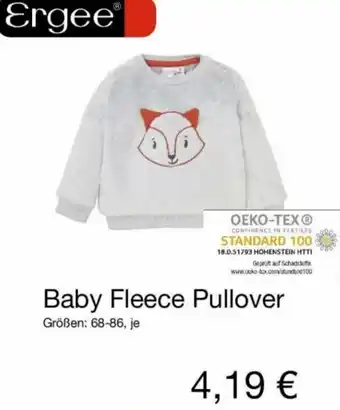KiK Baby Fleece Pullover Angebot