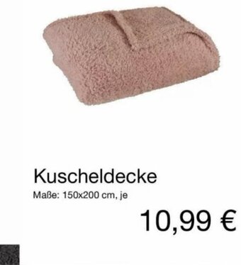 KiK Kuscheldecke Angebot
