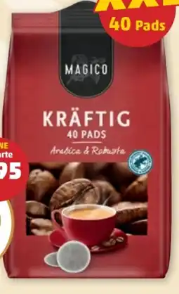 PENNY Kaffeepads Kräftig Angebot