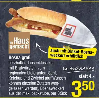 Maximarkt Bosna groß Angebot