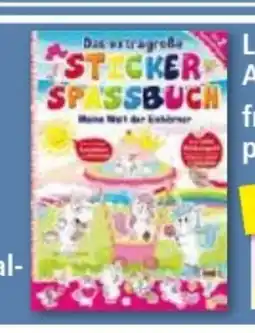 Norma Das extragroße Sticker Spaßbuch Einhörner Angebot