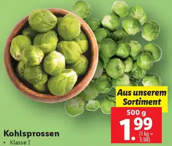 Lidl Kohlsprossen Angebot