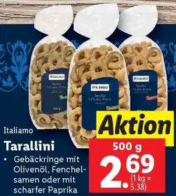 Lidl Tarallini Angebot