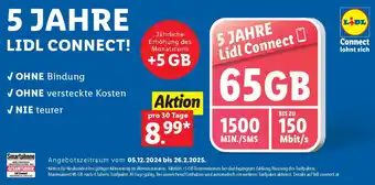 Lidl 5 jahre lidl connect Angebot