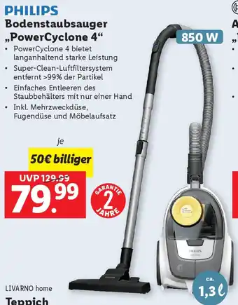 Lidl Bodenstaubsauger ,,PowerCyclone 4 Angebot