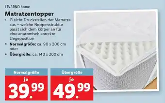 Lidl Matratzentopper Angebot