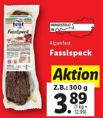 Lidl Fasslspeck Angebot