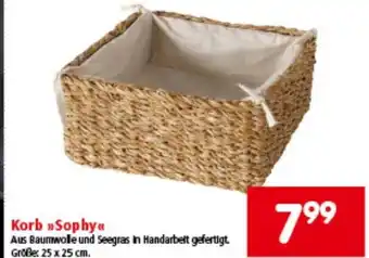 Interspar Korb >>Sophy Angebot