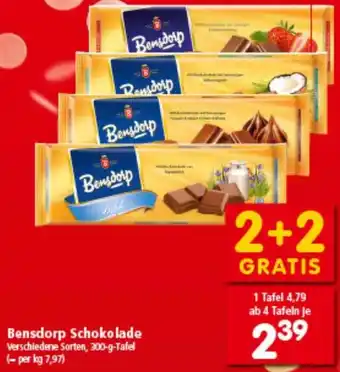 Interspar Bensdorp Schokolade Angebot