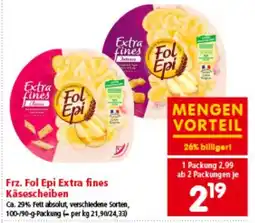 Interspar Frz. Fol Epi Extra fines Käsescheiben Angebot