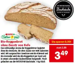 Interspar Naturpur Bio-Roggenbrot ohne Zusatz von Hefe Angebot