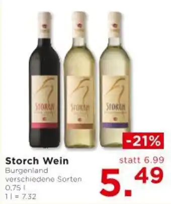 Unimarkt Storch Wein Angebot