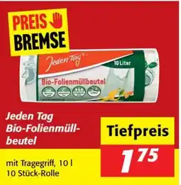 Nah&Frisch Jeden Tag Bio-Folienmüll- beutel Angebot