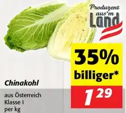 Nah&Frisch Chinakohl Angebot