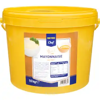 Metro Mayonnaise 80% Fett, Preisangabe ohne MwSt. (Preis inkl. MwSt. 32,86 €), METRO Angebot