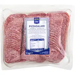 Metro Pizzasalami, Preisangabe ohne MwSt. (Preis inkl. MwSt. 7,03 €), METRO Angebot