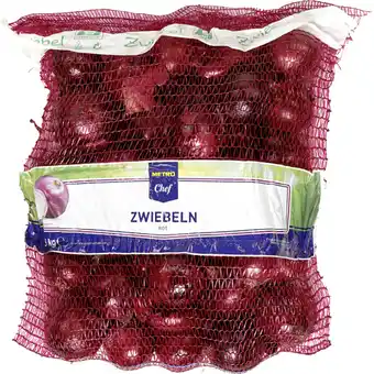 Metro Zwiebel rot, Preisangabe ohne MwSt. (Preis inkl. MwSt. 1,42 €), METRO Angebot