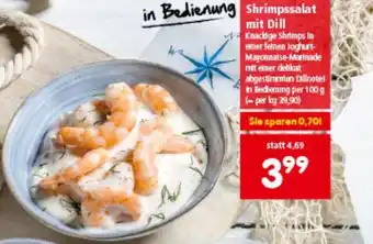 Interspar Shrimpssalat mit Dill Angebot