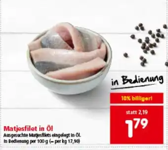 Interspar Matjesfilet in Öl Angebot