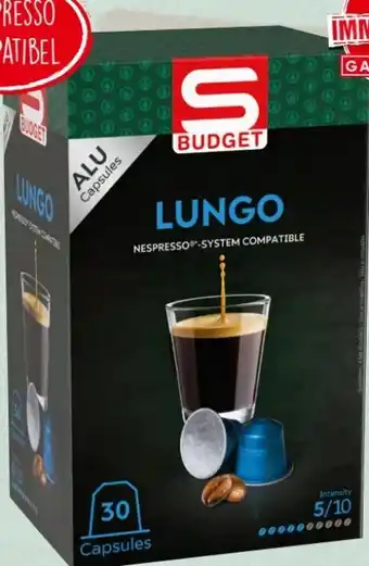 Spar Kapseln Lungo Angebot