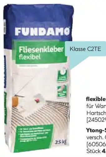 Hellweg Fundamo Fliesenkleber flexibel Angebot