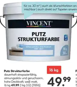 Wandfarbe Putz Strukturfarbe